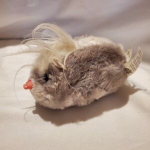 Zhu Zhu Pets Kingston Hamster Gray White‎ Interactive Toy Doesn't Move